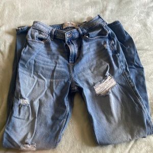 High Waisted Ripped American Eagle Jeans